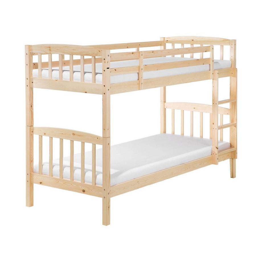Beliani Lit superposé en Bois de pin Scandinave REVIN  