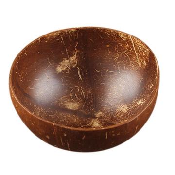 Bol de coquille de noix de coco, 4 pcs