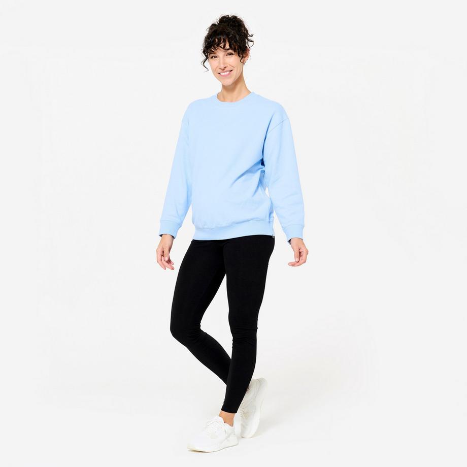 DOMYOS Schwangerschafts Yoga Sweatshirt  