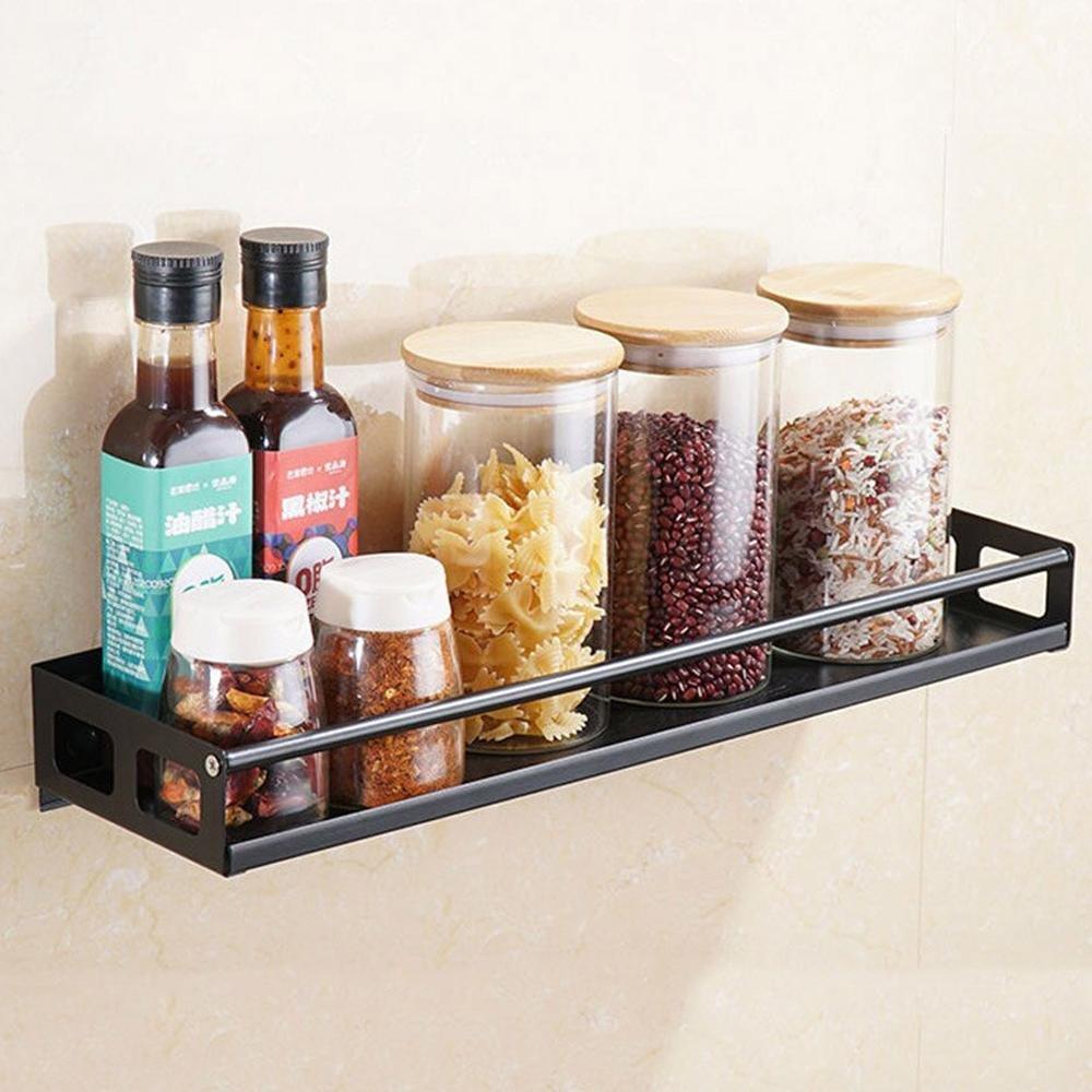 Northio Mensola da parete nera - 20 x 12,5 cm - acciaio  