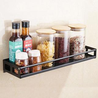 Northio Mensola da parete nera - 20 x 12,5 cm - acciaio  