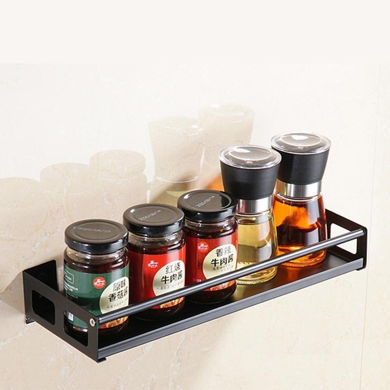 Northio Mensola da parete nera - 20 x 12,5 cm - acciaio  