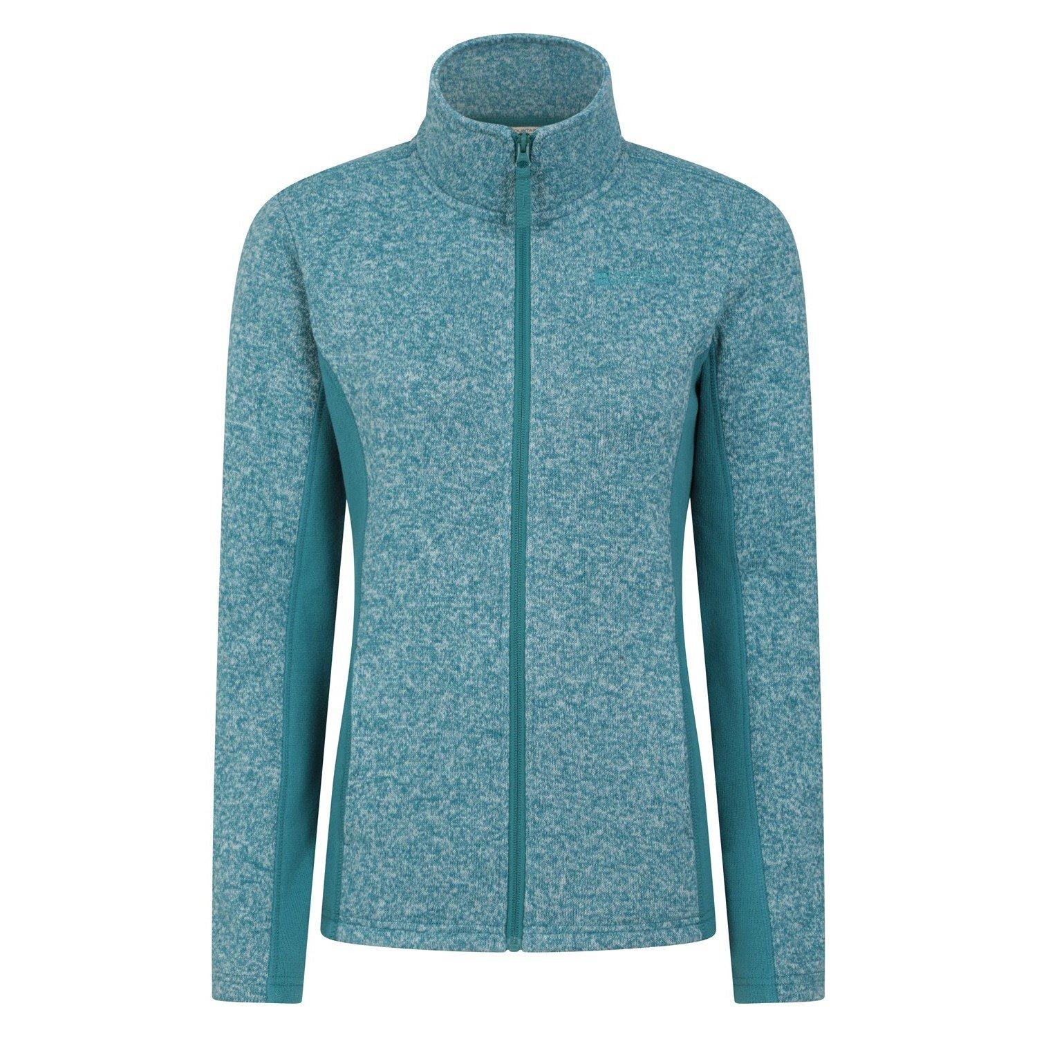 Image of Idris Fleecejacke Verkleidet Damen Taubenblau 42