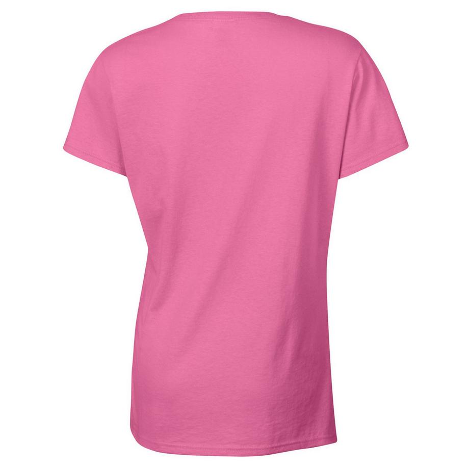 Gildan T-Shirt maniche corte collo girocollo costine  