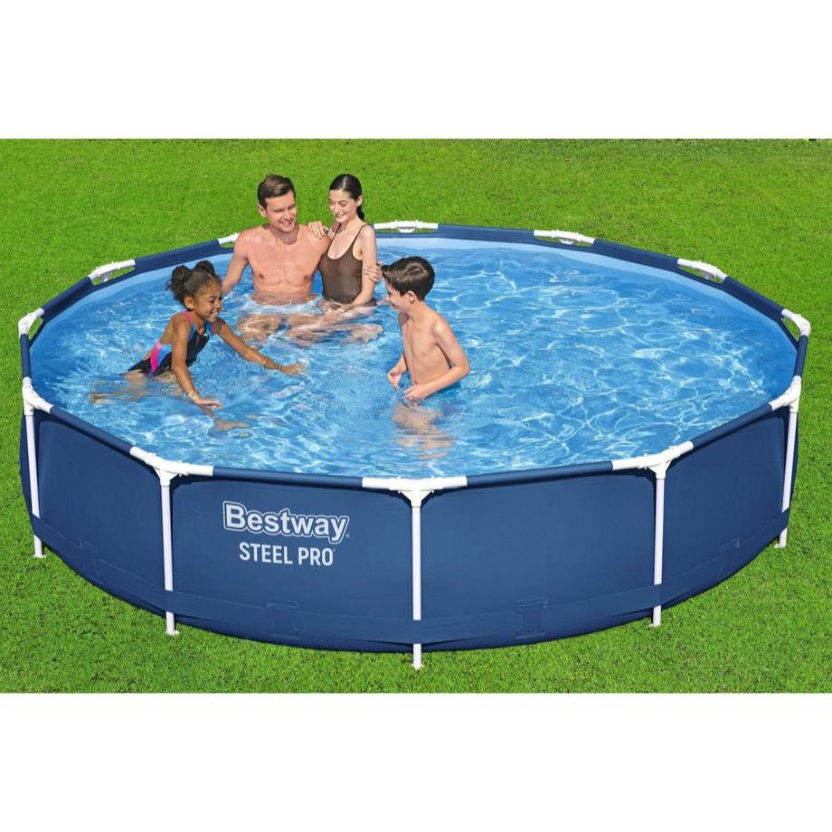 B2X  Piscina da giardino con cornice 366 x 76 cm 7in1 Bestway 56681 