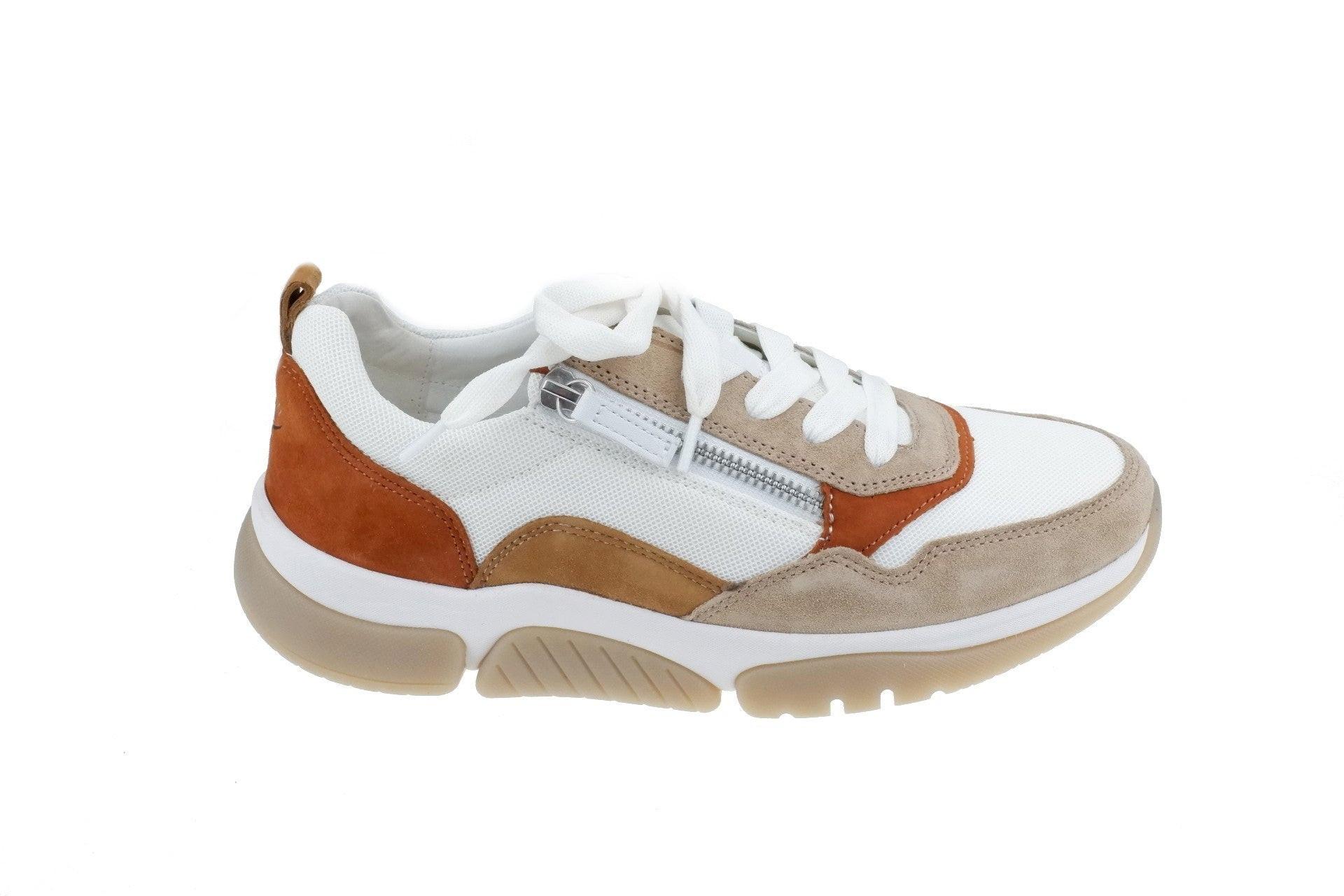 Image of Leder Wandersneaker Damen Beige 40.5