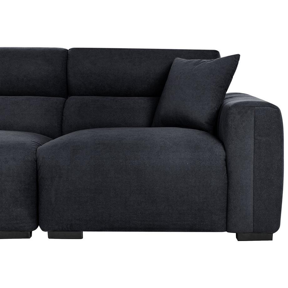 Beliani Canapé 3 places en Tissu  FAUSKAN  