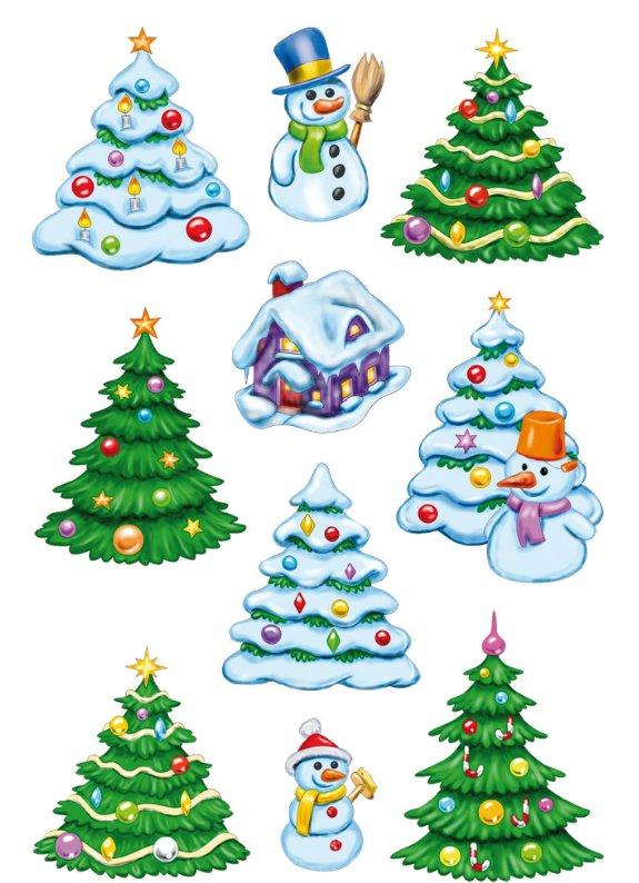 HERMA  HERMA Stickers paysage hivernal 