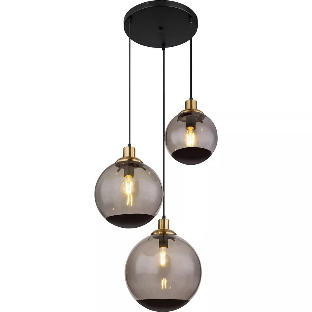 mutoni – Hängeleuchte Potter Metall matt 3xE27, One Size, Multicolor