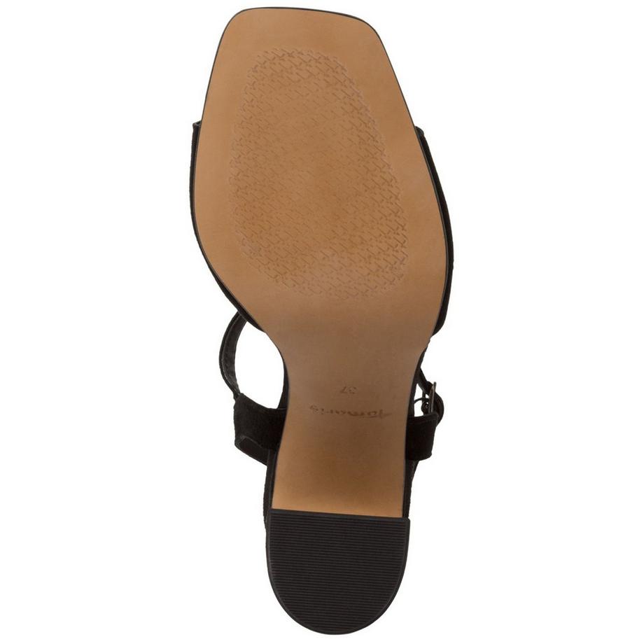 Tamaris Sandali con T-Bar e Tacco Blocco  
