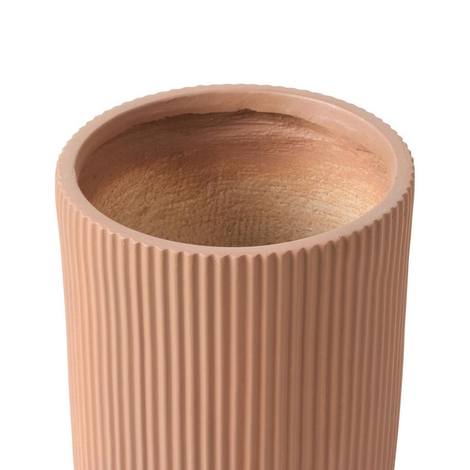 Beliani Vaso per piante en Fibra d'argilla Industriale EANTIO  