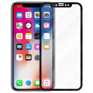 Cadorabo  Vollbild Display-Schutzglas für Apple iPhone X  XS - Schutzfolie 