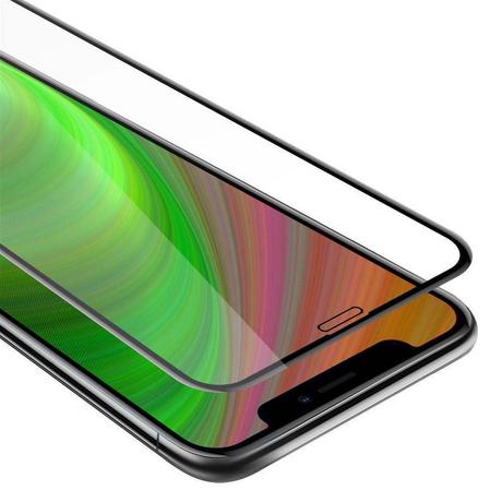 Cadorabo  Vollbild Display-Schutzglas für Apple iPhone X  XS - Schutzfolie 