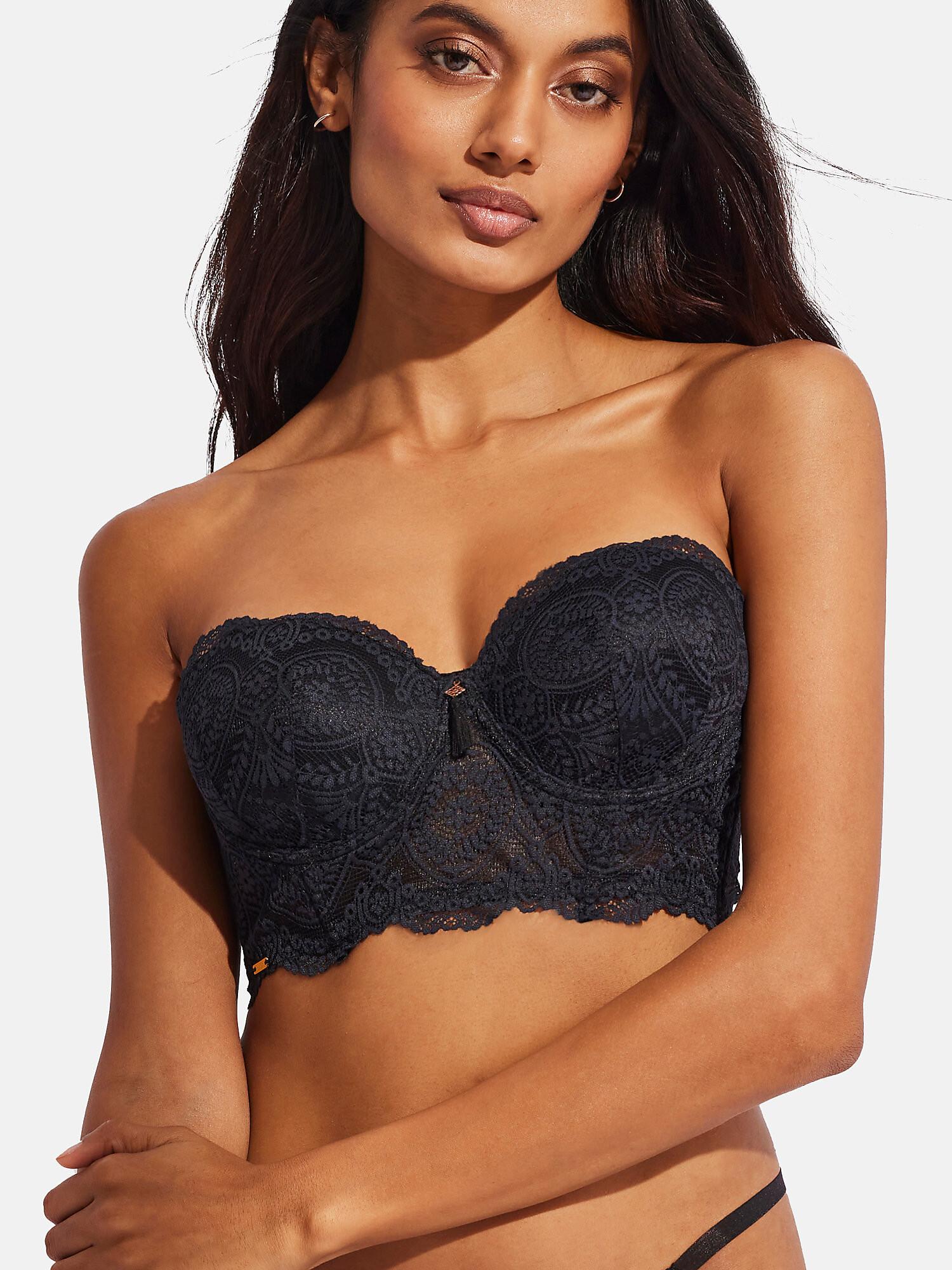 Image of Bustier-bh Balconnet Matilda Damen Schwarz B/75