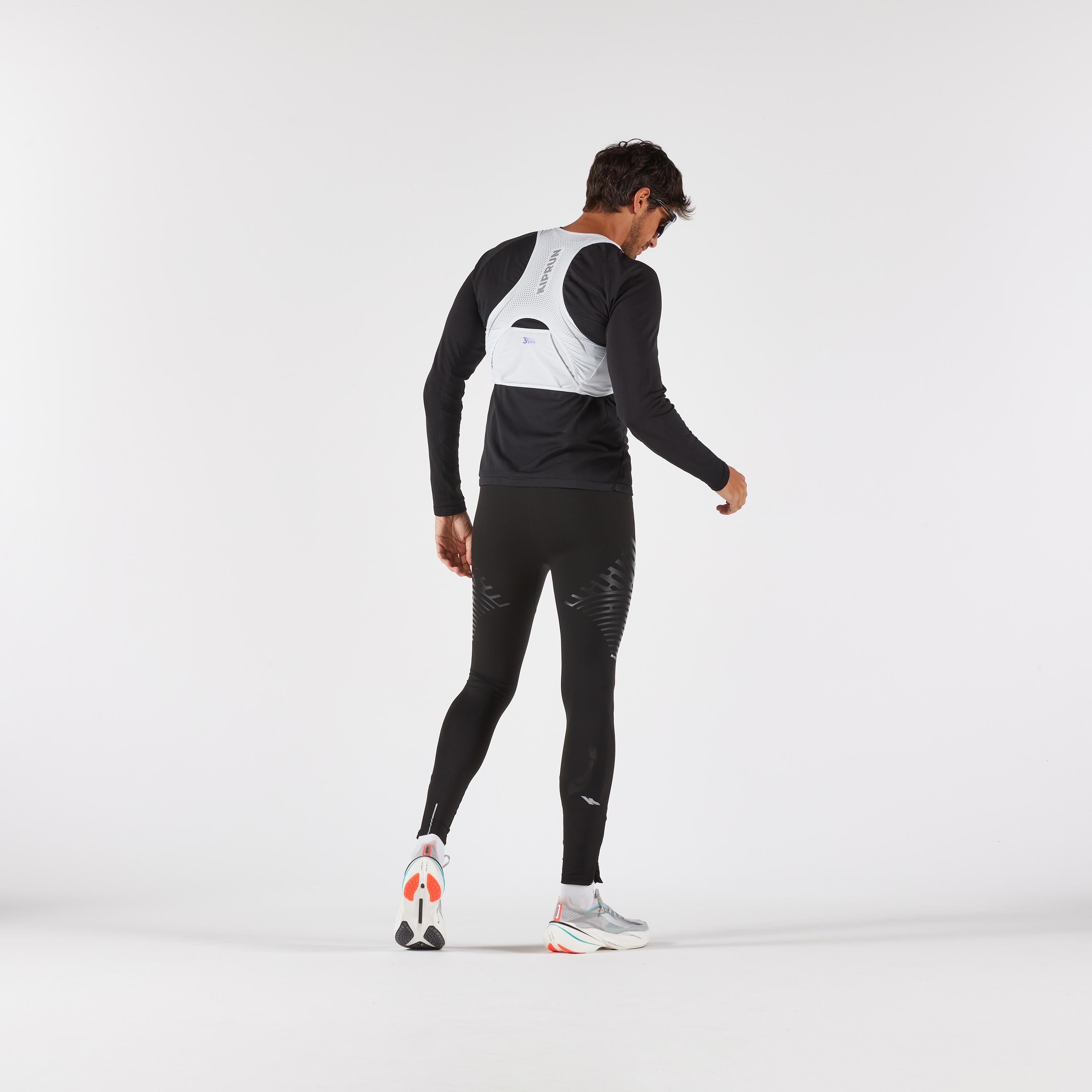 KIPRUN  Collant de running long maintien musculaire homme 