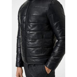 RICANO  Lederjacke Jean, warm gesteppt mit Stehkragen 