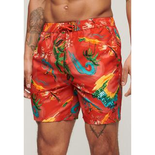 Superdry  hort da bagno con tampa hawaiana uperdry 