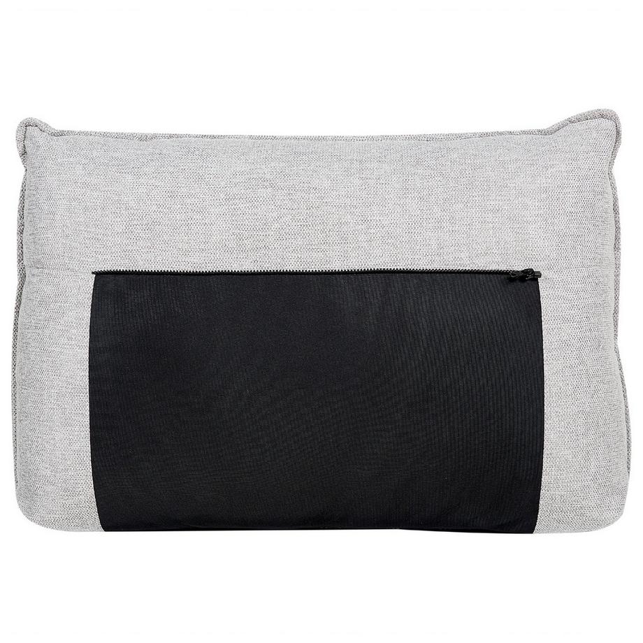 Beliani Canapé d'angle en Lin  ELGA  