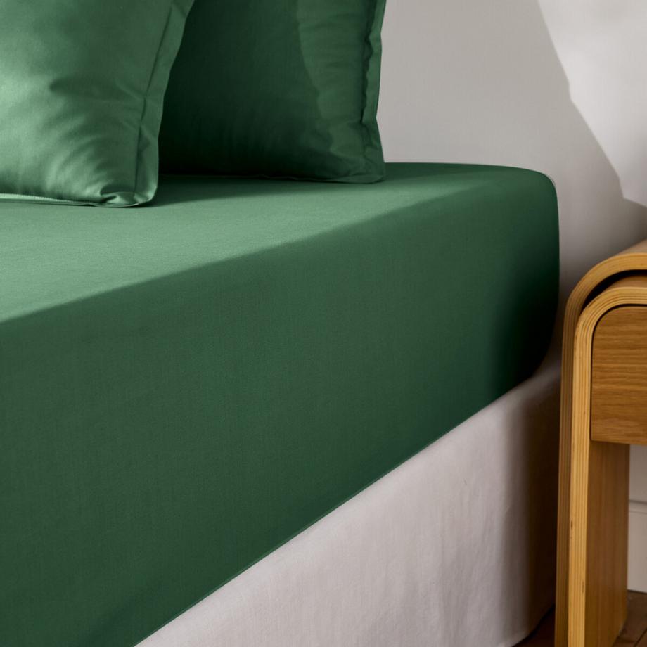 Drap housse en percale coton