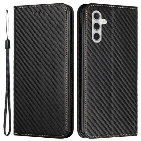 Cover-Discount  Galaxy A14 - Étui Flip Look Carbone 