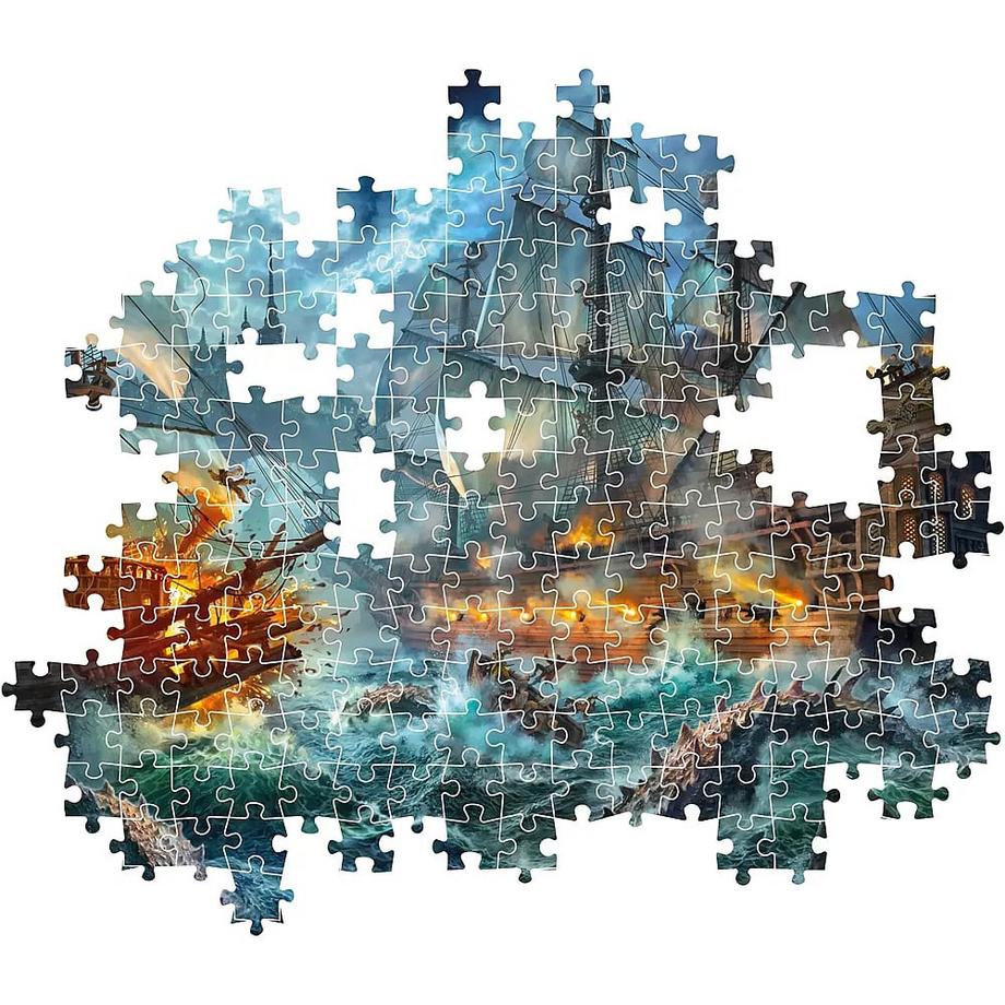 Clementoni  Puzzle Schlacht der Schiffe (1000Teile) 