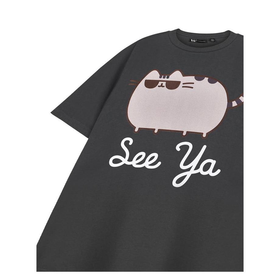 PUSHEEN See Ya T-Shirt Manches Courtes  