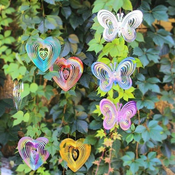 eStore Rotierende und reflektierende Windspiele - Schmetterling  
