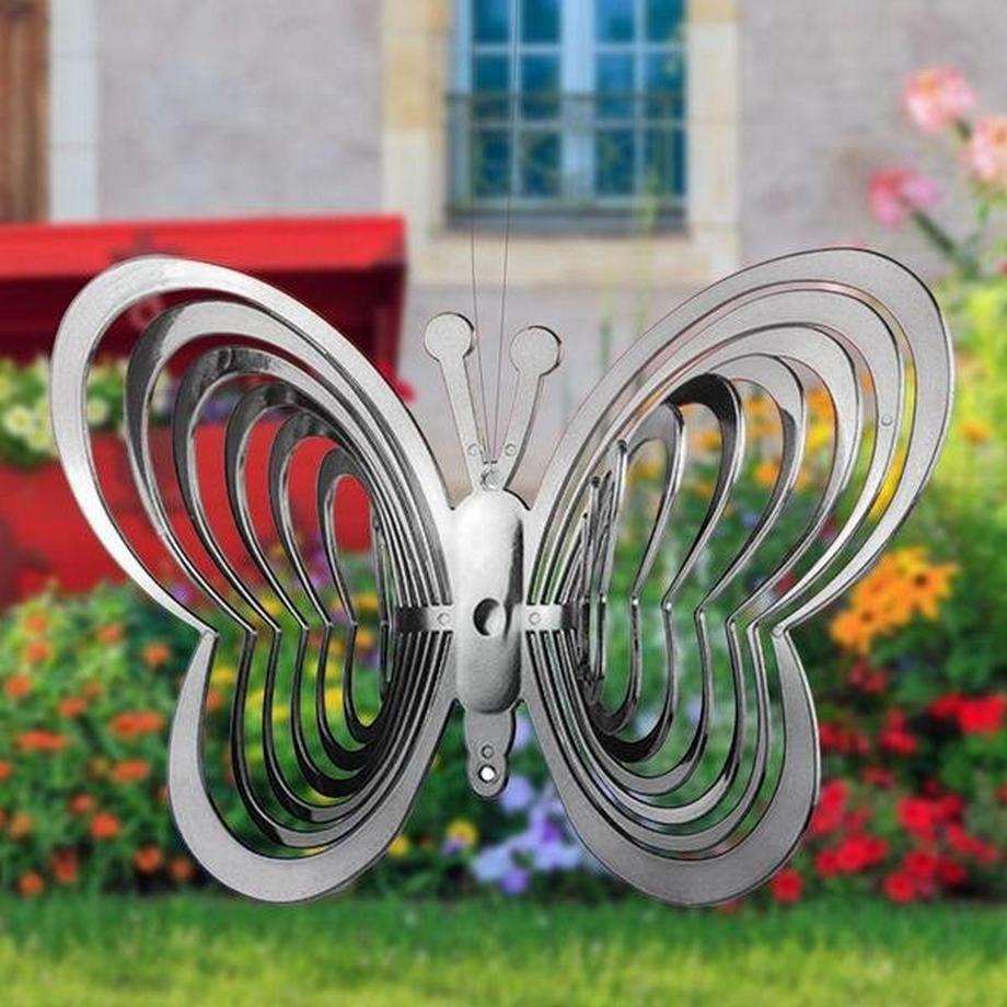 eStore Rotierende und reflektierende Windspiele - Schmetterling  
