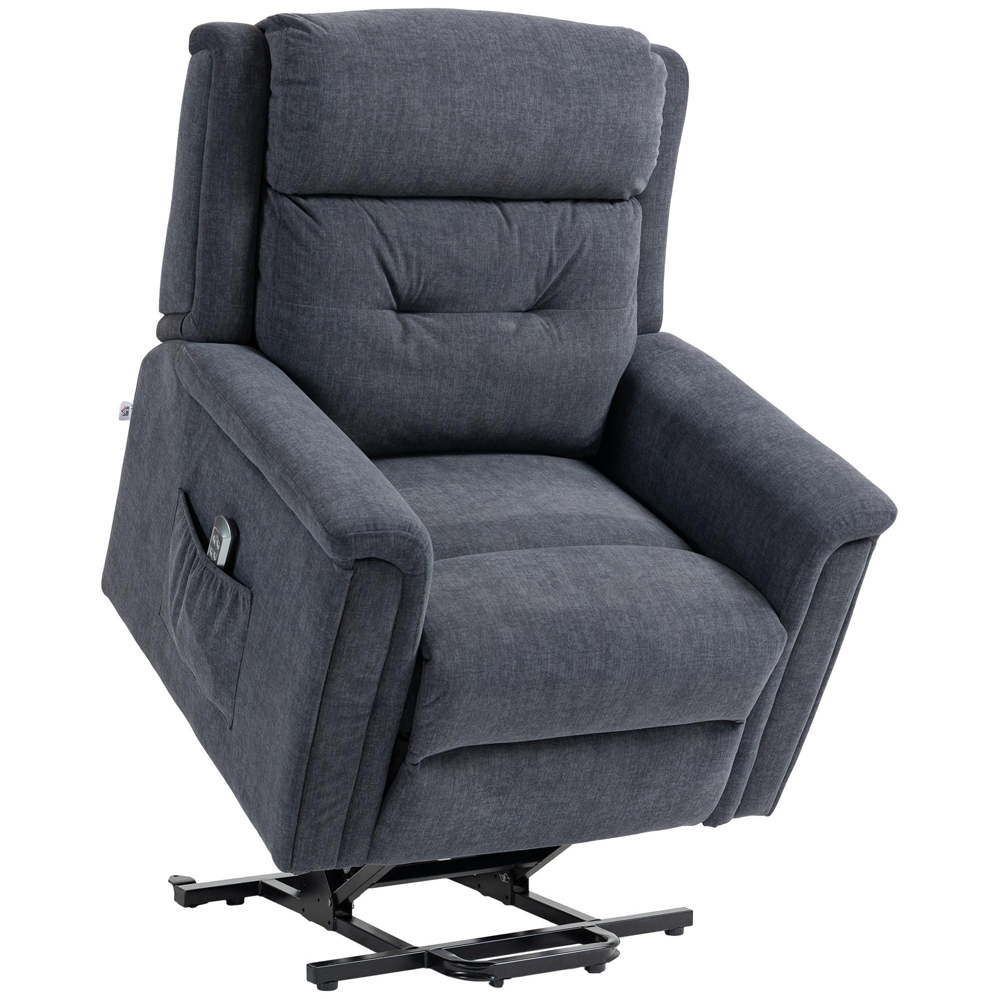 HOMCOM  Fauteuil avec aide à se lever 