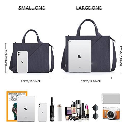 Only-bags.store Cord Tasche Umhängetasche mit Reissverschluss Handtasche Shopper  