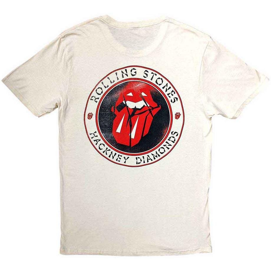 The Rolling Stones Hackney Diamonds T-Shirt Rückseitiger Aufdruck  