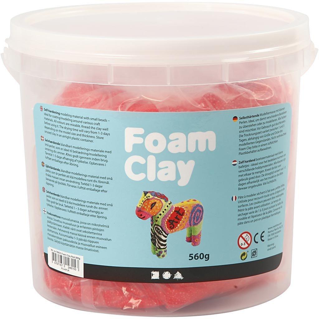 Creativ Company  Foam Clay (Rot, 560 g) 