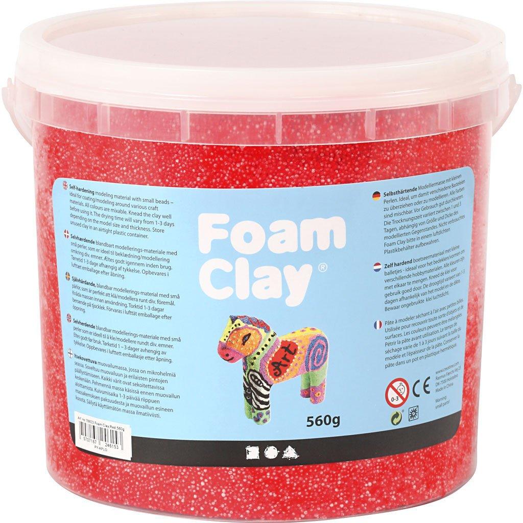 Creativ Company  Foam Clay (Rot, 560 g) 