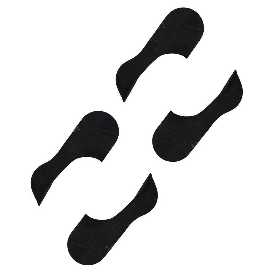 Burlington Everyday Invisible Lot de 2 Chaussettes Sneaker  