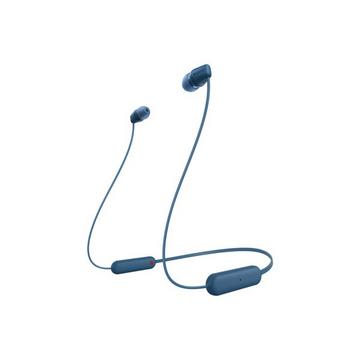 Sony WI-C100 Casque Sans fil Ecouteurs Appels/Musique Bluetooth Bleu