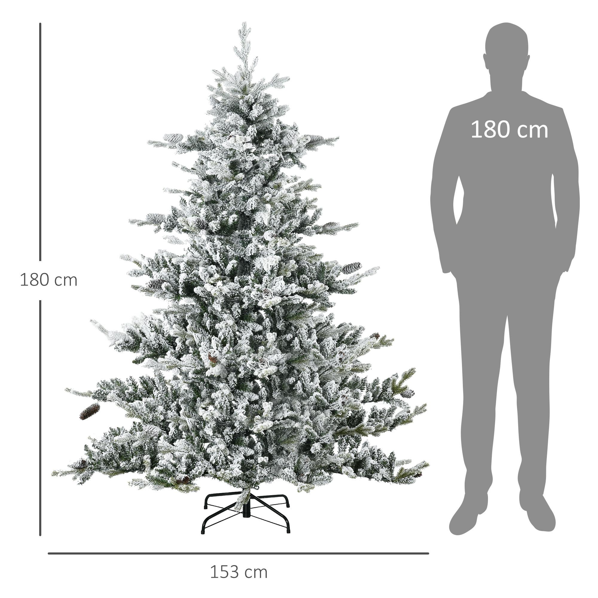 HOMCOM Weihnachtsbaum  