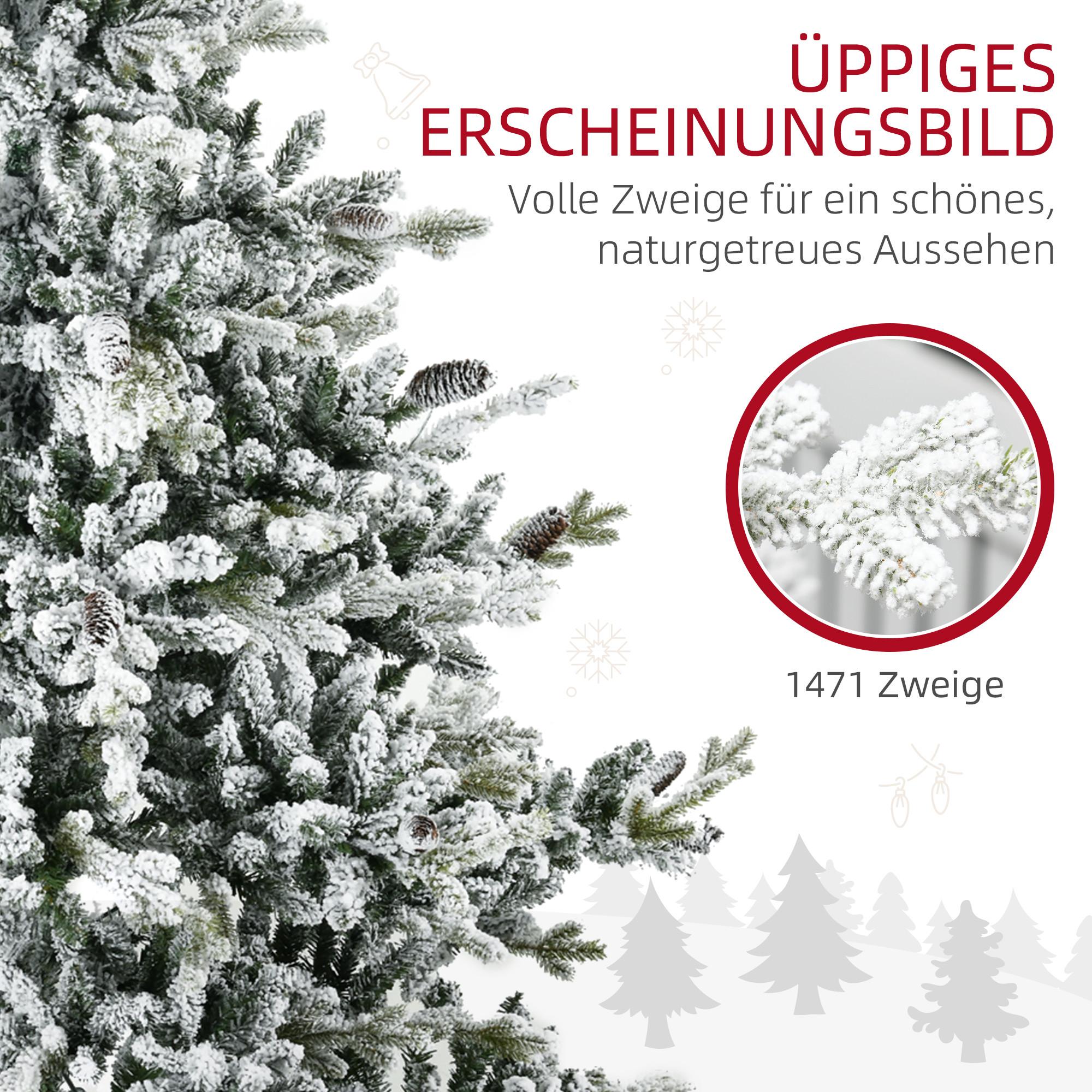 HOMCOM Weihnachtsbaum  