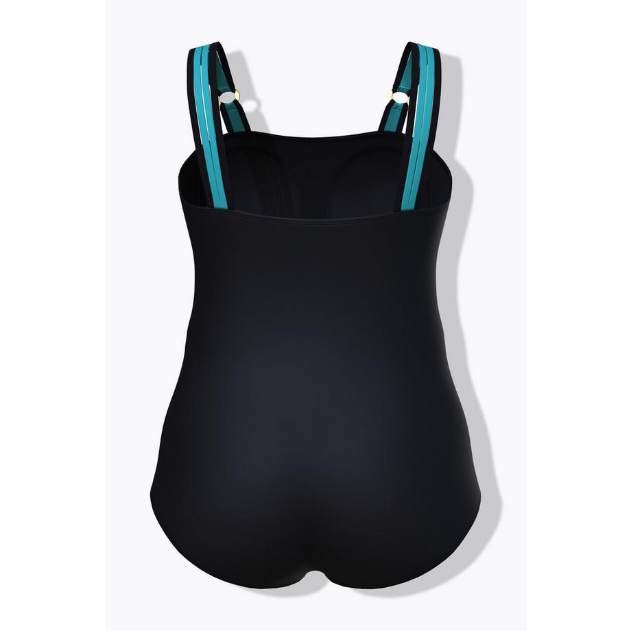 Ulla Popken Maillot de bain motif floral bonnets souples  