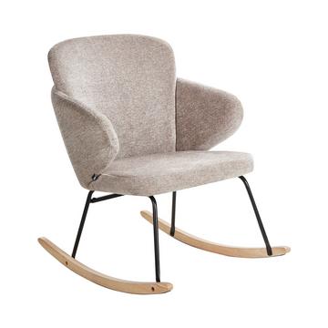 Fauteuil à bascule en Tissu Moderne VIKEN