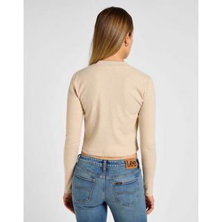 Lee  Langarmshirt Longsleeves Cropped Rib Tee 