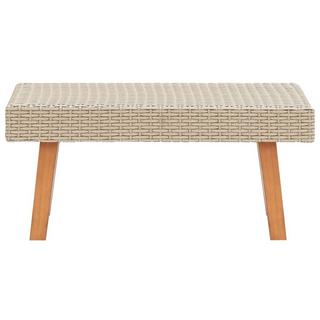 VidaXL Couchtisch poly-rattan  