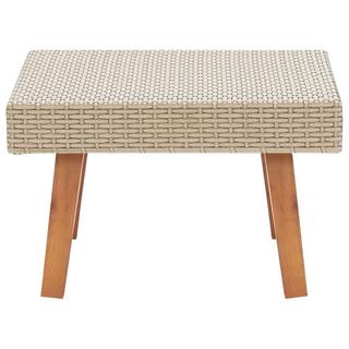 VidaXL Couchtisch poly-rattan  