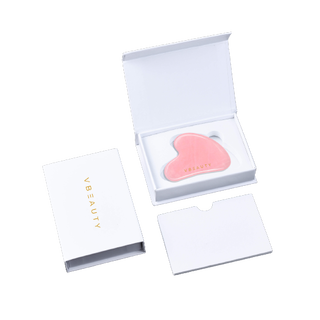 VBEAUTY  Gua Sha Massagestein - Rosenquarz 