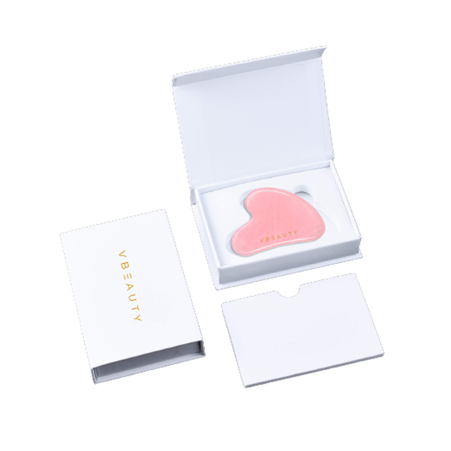 VBEAUTY  Gua Sha Massagestein - Rosenquarz 