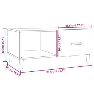 VidaXL Couchtisch holzwerkstoff  