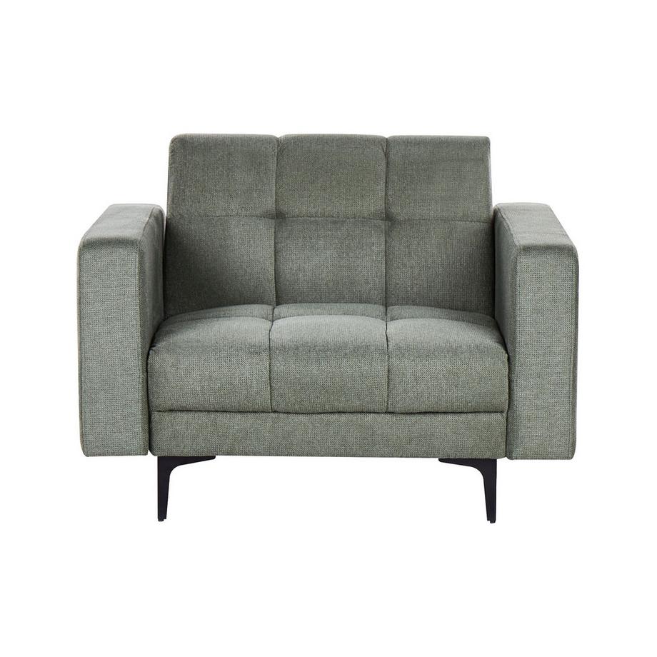 Beliani Fauteuil en Tissu Minimaliste ALNES  