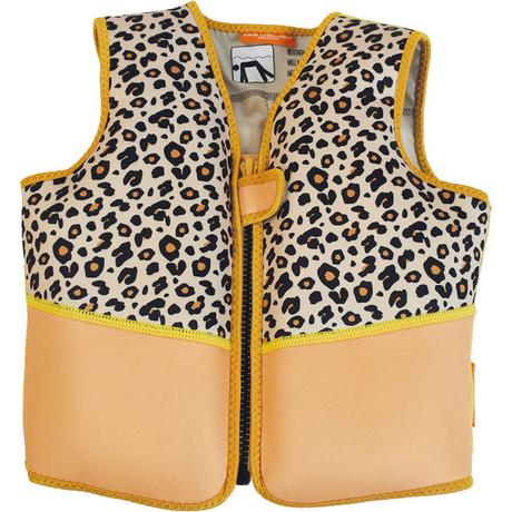 Swim Essentials  Gilet de sauvetage 46 Années Beige Leopard 