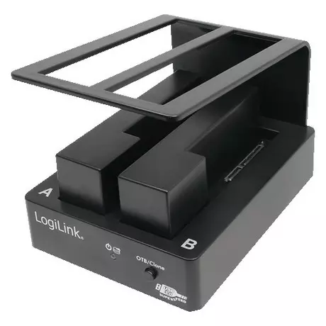 LogiLink Station d'accueil USB 3.2 Gen 2 disque dur, noir