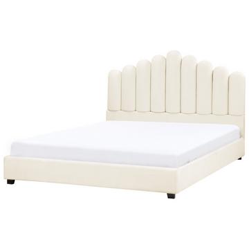 Lit avec sommier en Velours Glamour VINCENNES