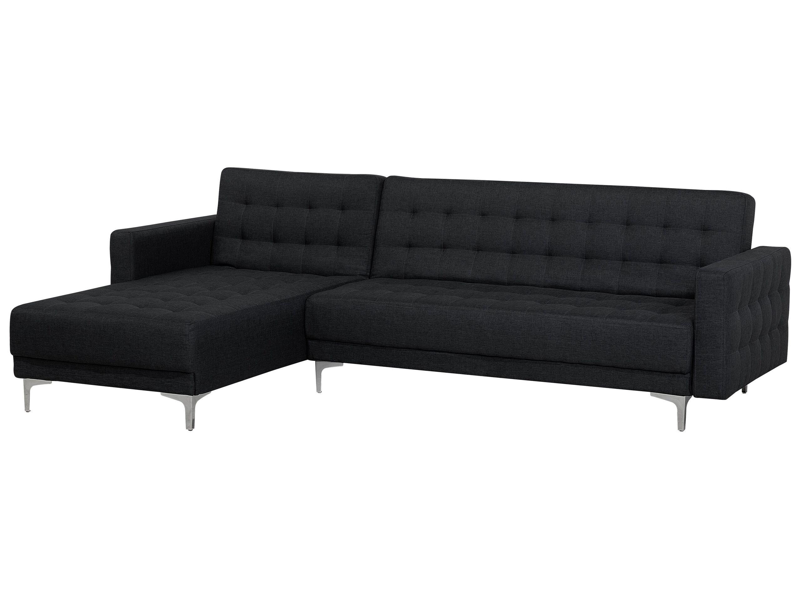 Beliani Ecksofa aus Polyester Klassisch ABERDEEN  